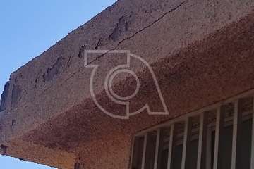 Desprendimientos en la plaza de Yoñe en La Garita/TA.